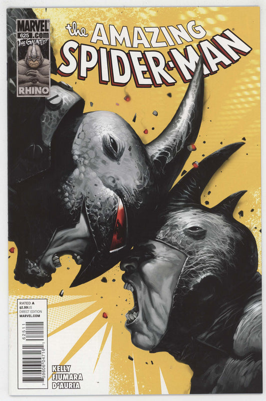 Amazing Spider-Man 625 Marvel 2010 NM- 9.2 Marko Djurdevic Joe Kelly Gauntlet
