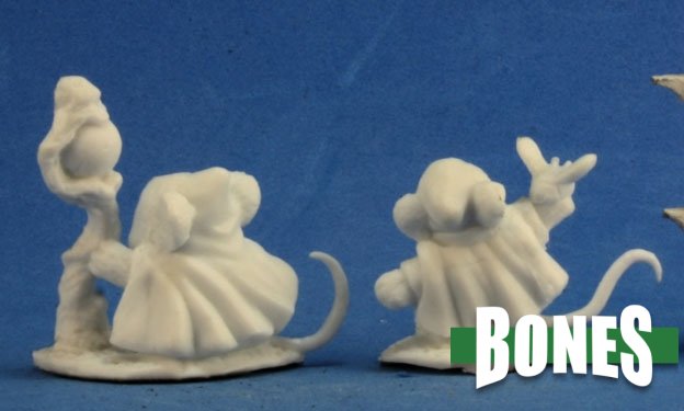 Reaper Bones Classic: Mousling Druid and Beekeeper