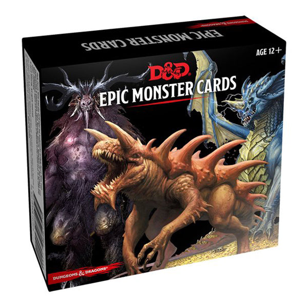 D&D: Monster Cards - Epic Monster Cards - Golden Apple Comics