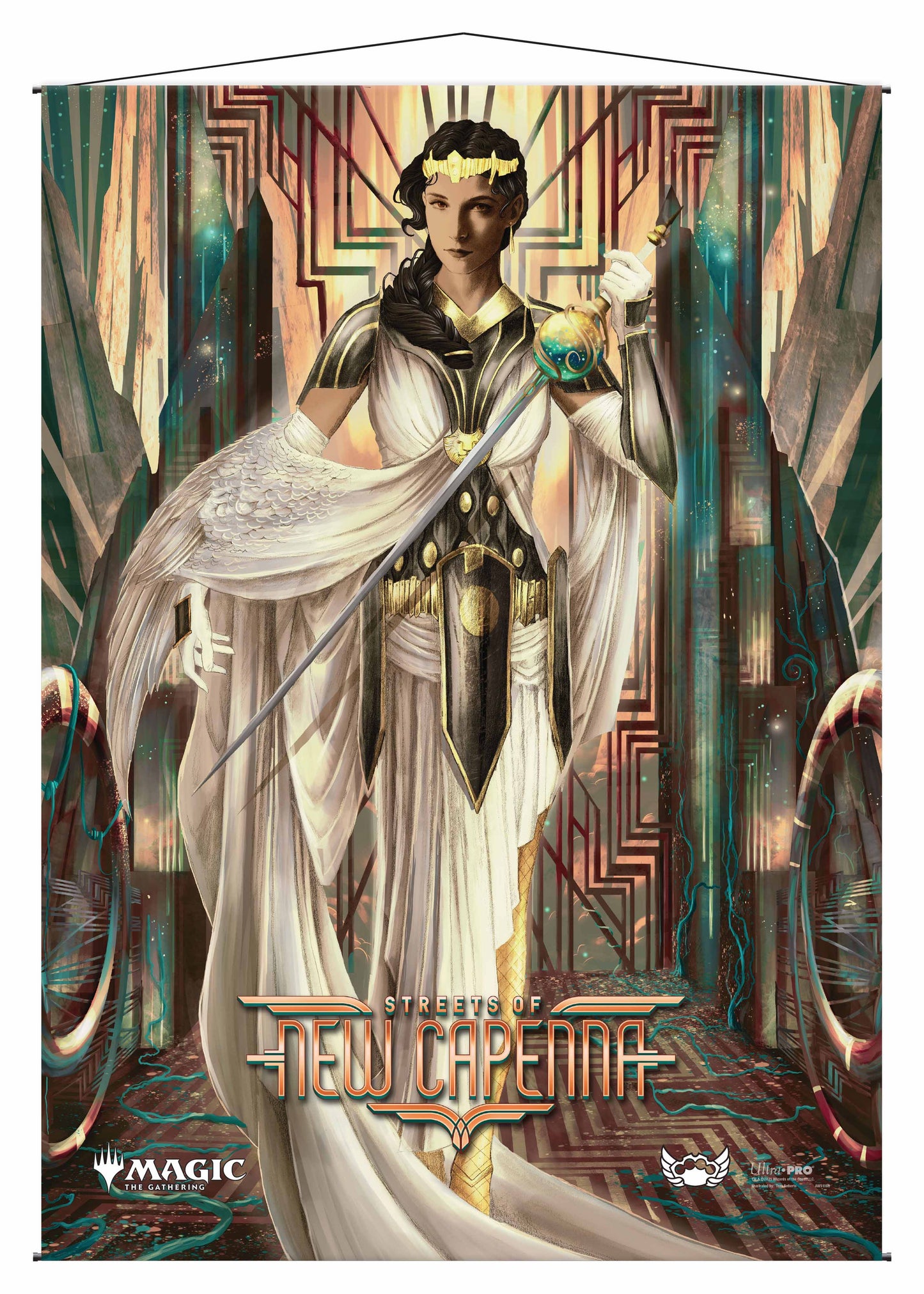 Ultra PRO: Wall Scroll - Streets of New Capenna (Elspeth Resplendent)