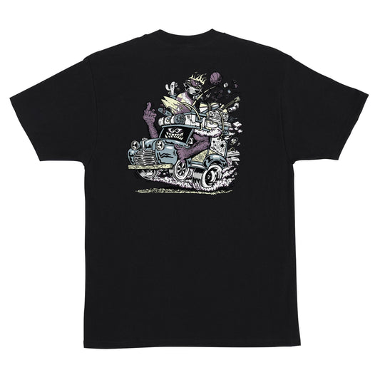 Santa Cruz Johnson Beast Wagon Stripes T-Shirt