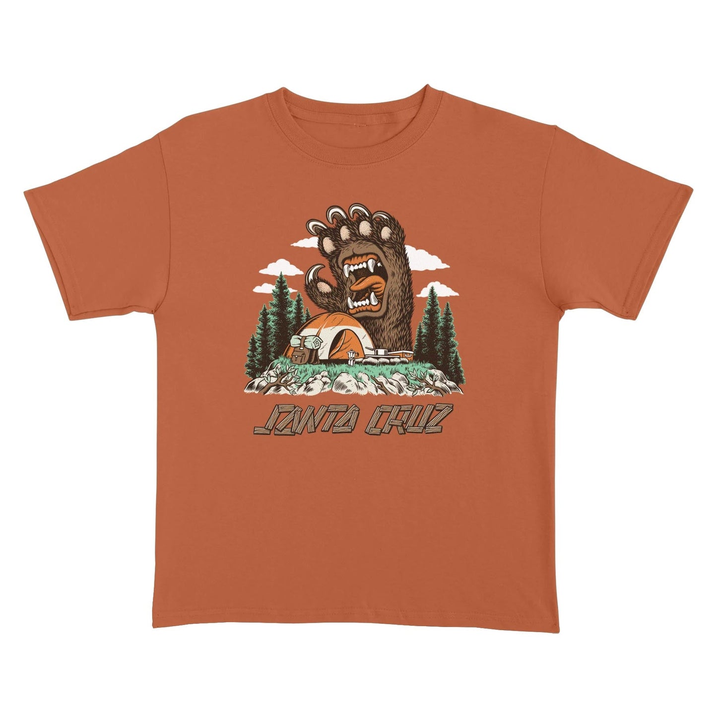 Santa Cruz Screaming Grizzly Youth T-Shirt