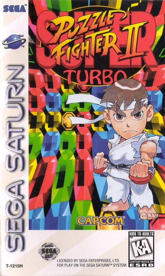 Super Puzzle Fighter II Turbo (Sega Saturn)