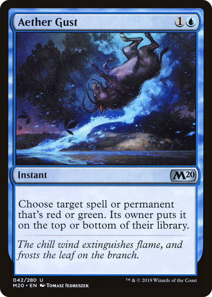 Aether Gust (M20-042) - Core Set 2020