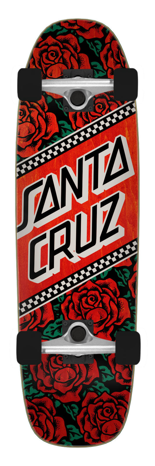 Santa Cruz Rosette 8.4" Cruiser Complete Skateboard