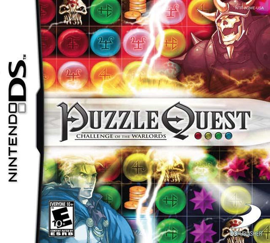 Puzzle Quest Challenge of the Warlords (Nintendo DS)