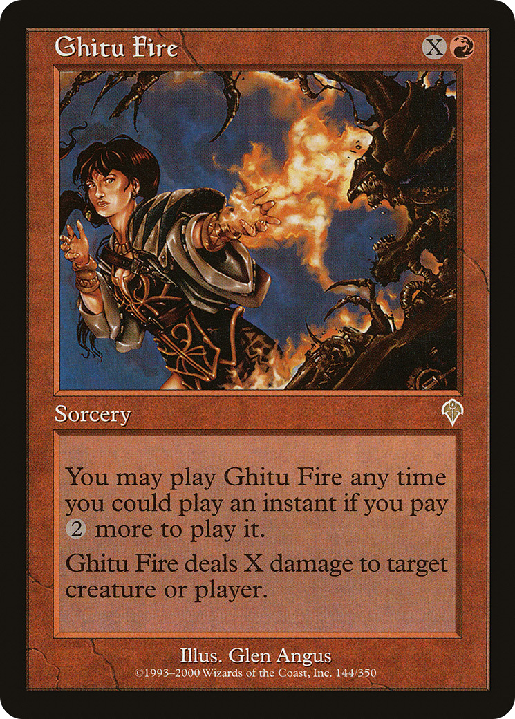 Ghitu Fire (INV-144) - Invasion