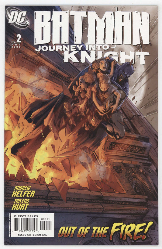 Batman Journey Into Knight 2 DC 2005 NM Pat Lee Out of The Fire