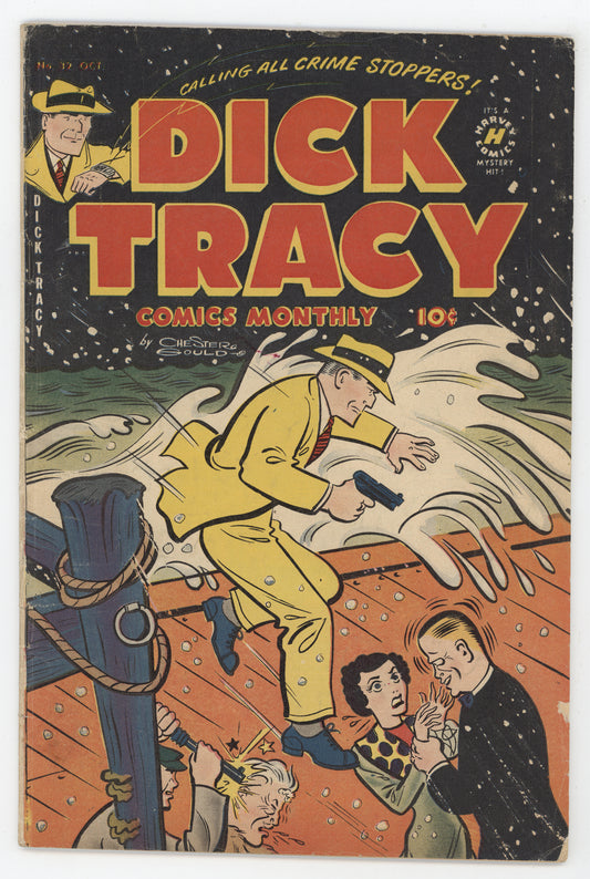 Dick Tracy Monthly 32 Harvey 1950 VG FN Shakey Flattop Chester Gould Joe Simon