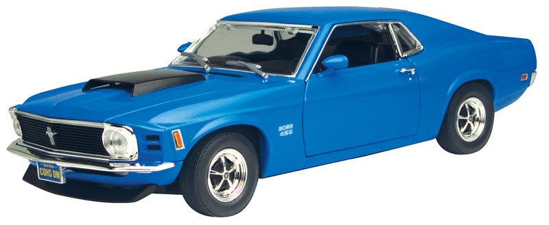 Motormax 73303AC-BL 1/24 Scale 1970 Ford Mustang Boss 429