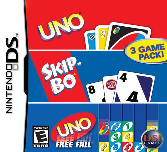 Uno SkipBo Uno Freefall (Nintendo DS)
