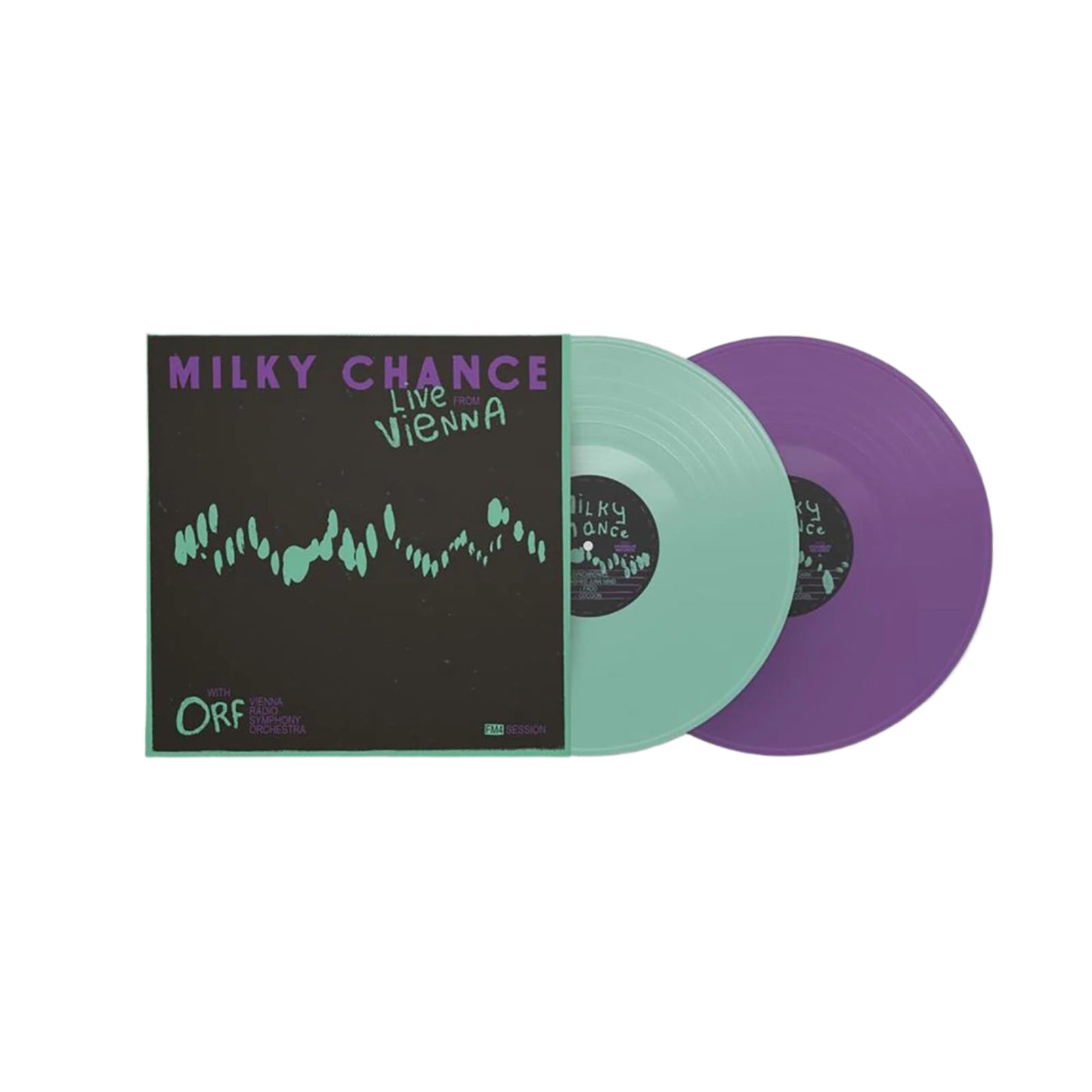 Milky Chance - Live from Vienna with ORF Vienna Radio Symphony Orchestra [Mint & Purple 2LP] - Golden Apple Comics