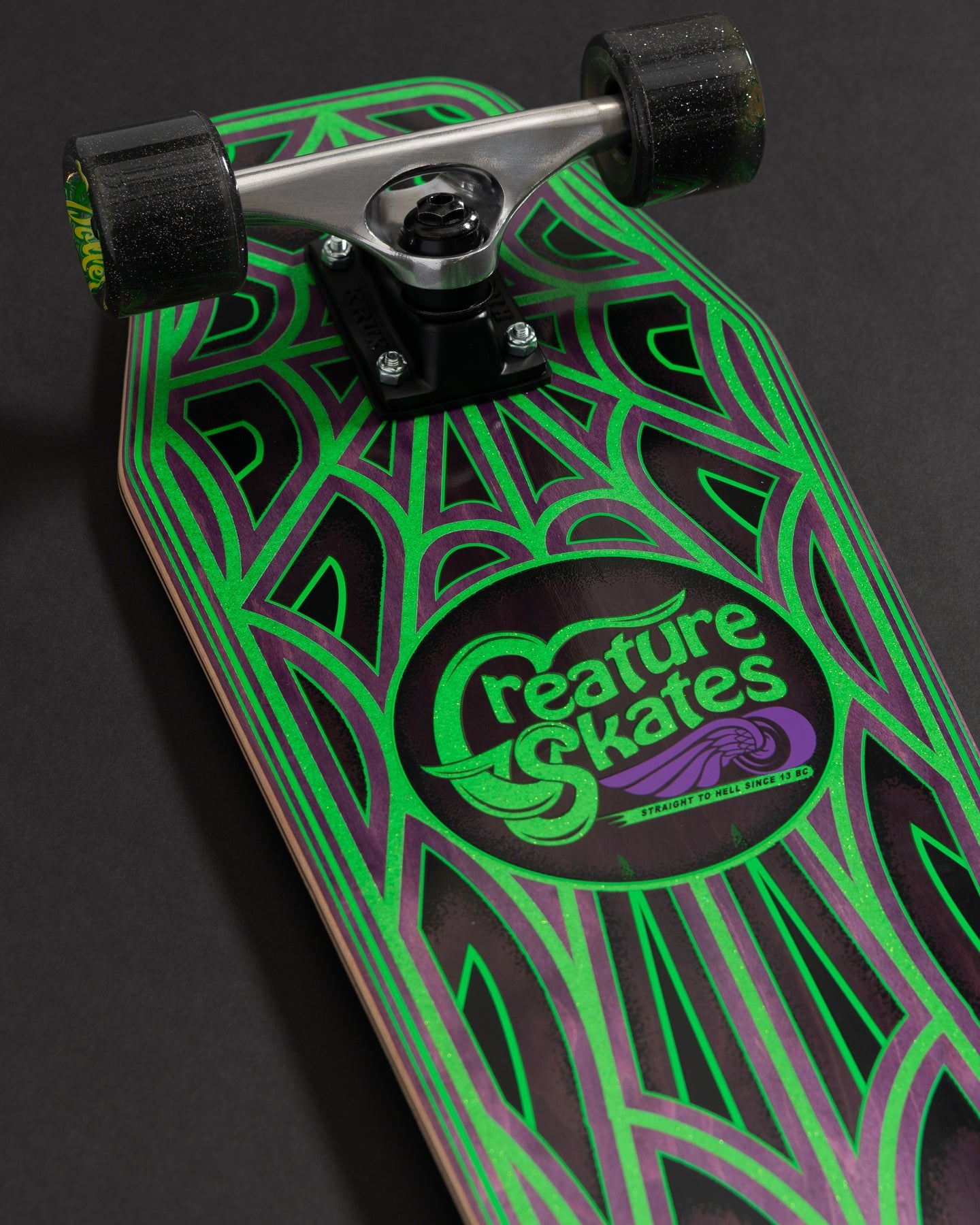 CREATURE GRAVE ROLLER COFFIN SHAPE 8.47" COMPLETE SKATEBOARD