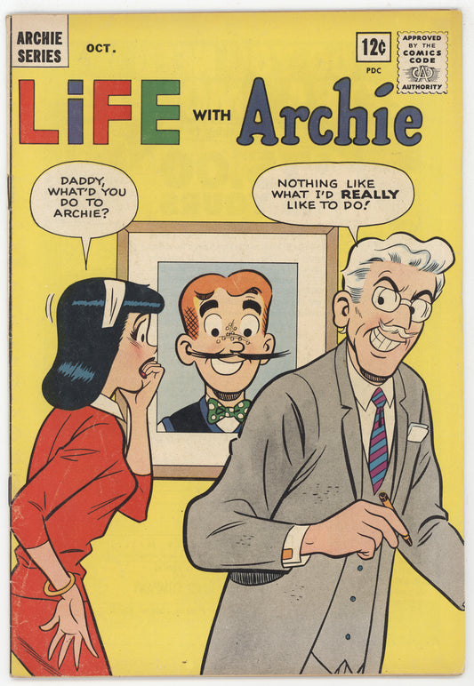 Life With Archie 23 Archie 1963 FN Veronica Bikini Swimsuit Story GGA