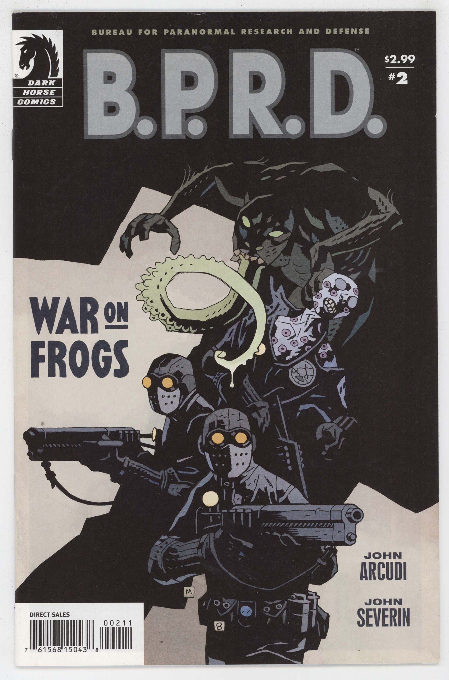 BPRD War On Frogs 2 Dark Horse 2009 NM Mike Mignola B.P.R.D.