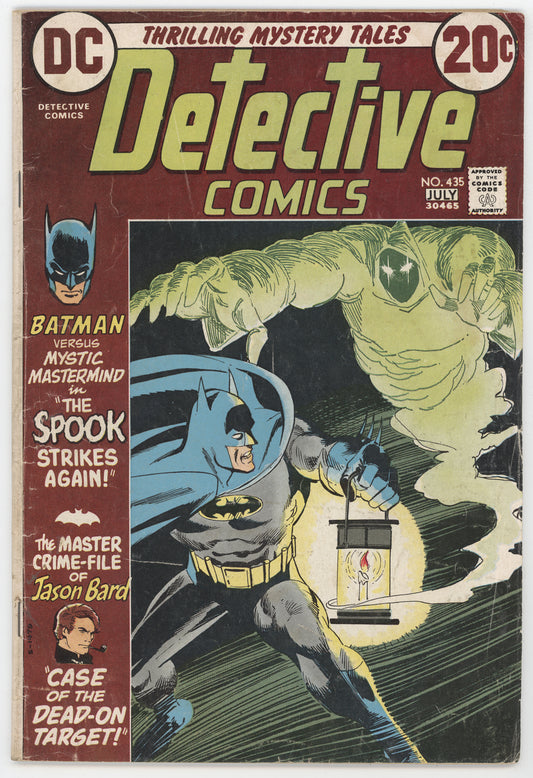 Batman Detective Comics 435 DC 1973 VG Dick Giordano Spook Jason Bard