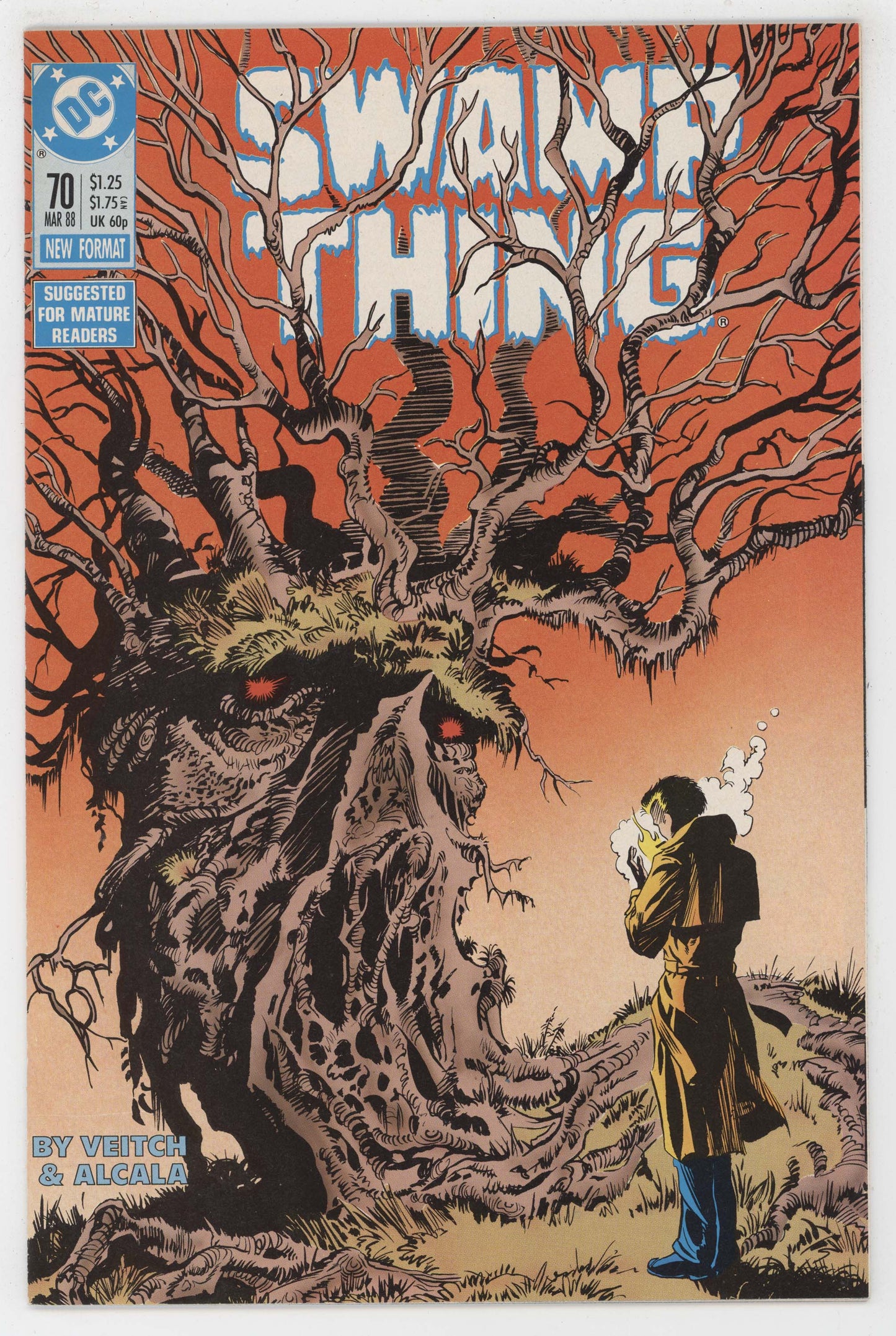 Swamp Thing 70 DC 1988 NM Rick Veitch