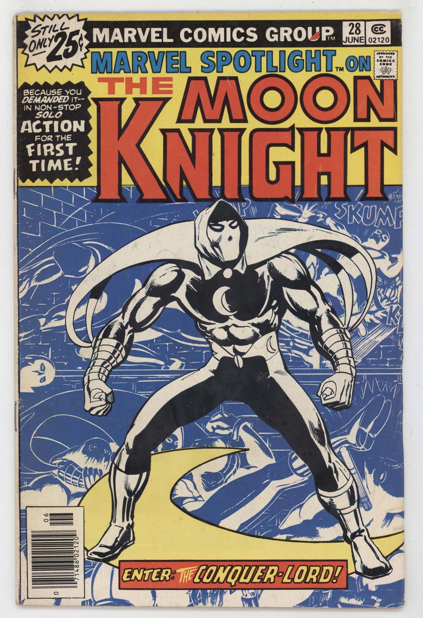 Marvel Spotlight 28 1976 VG 1st Solo Moon Knight Don Perlin Doug Moench