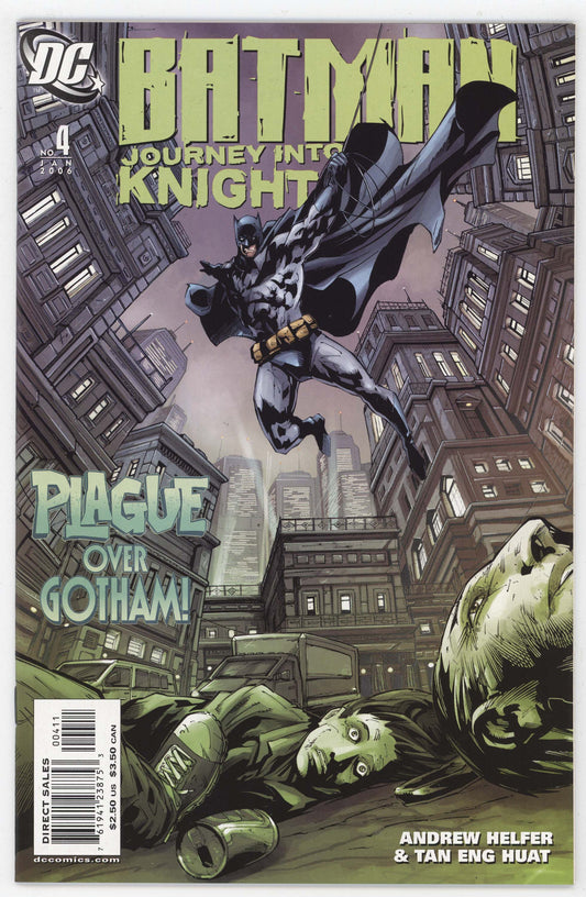 Batman Journey Into Knight 4 DC 2005 NM Pat Lee Plague over Gotham