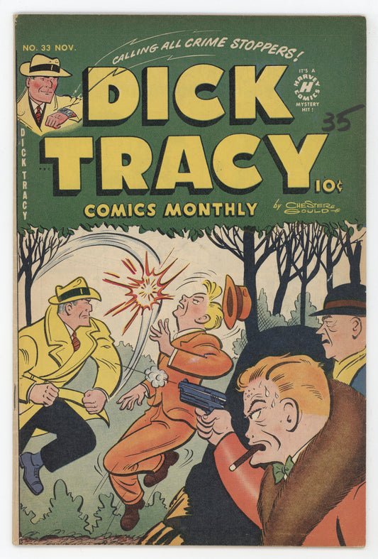 Dick Tracy Monthly 33 Harvey 1950 FN VF Chester Gould Joe Simon