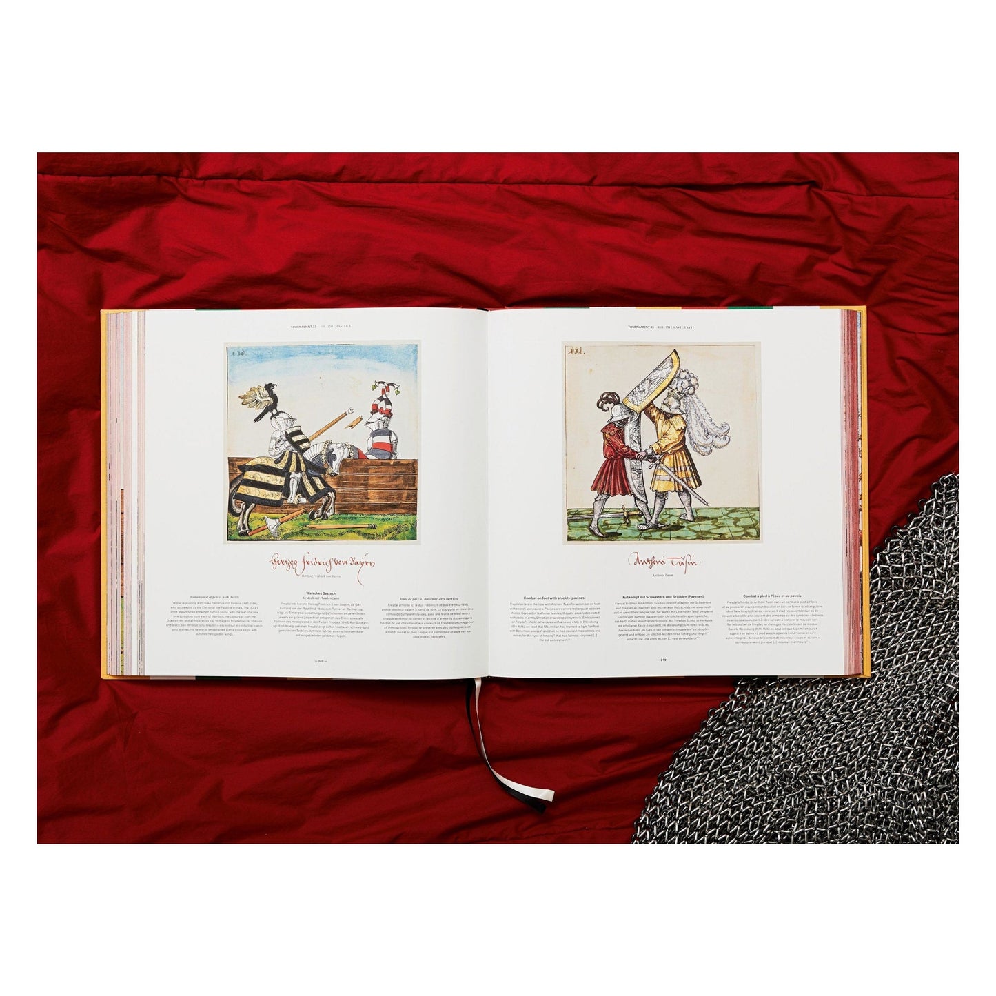Freydal. Medieval Games. The Book of Tournaments of Emperor Maximilian I (German, French, English)