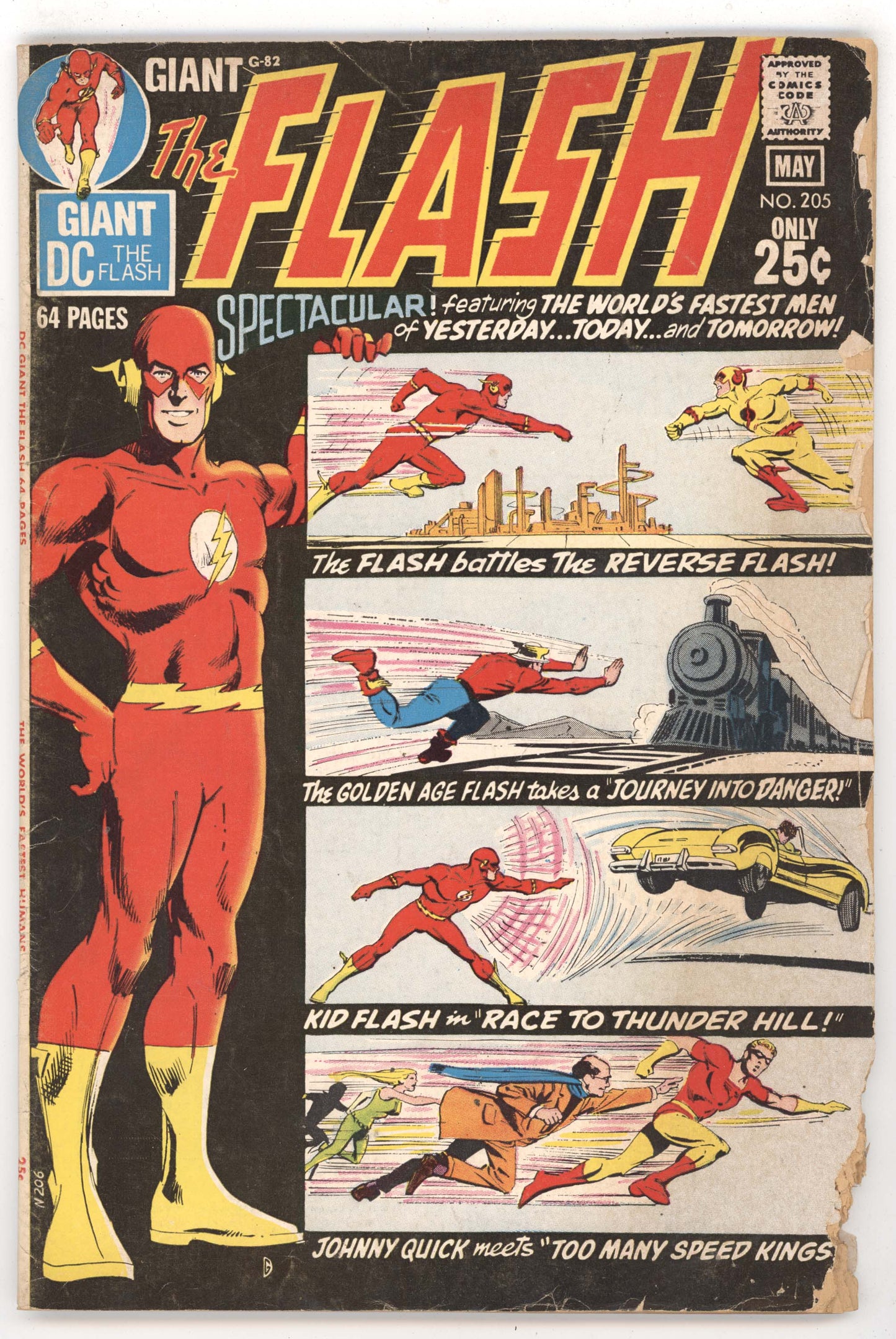 Flash 205 DC 1971 FR GD 116 139 Reverse Flash