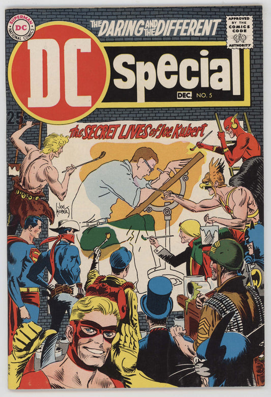 DC Special 5 1969 FN VF Joe Kubert Sgt Rock Superman Hawkman Flash