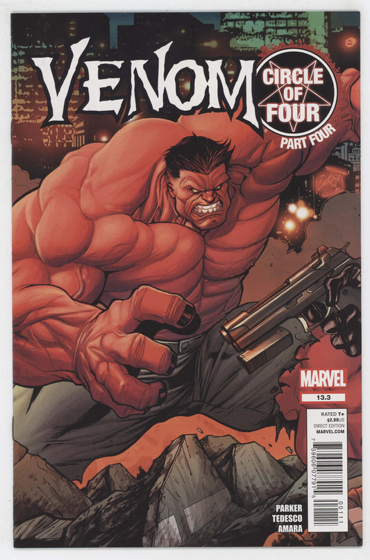 Venom 13.3 Marvel 2012 NM Stefano Caselli Rick Remender Red Hulk
