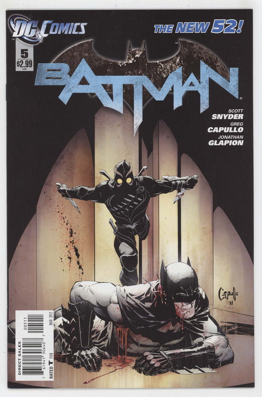 Batman 5 A DC 2012 NM New 52 1st Print Scott Snyder Greg Capullo Court Of Owls