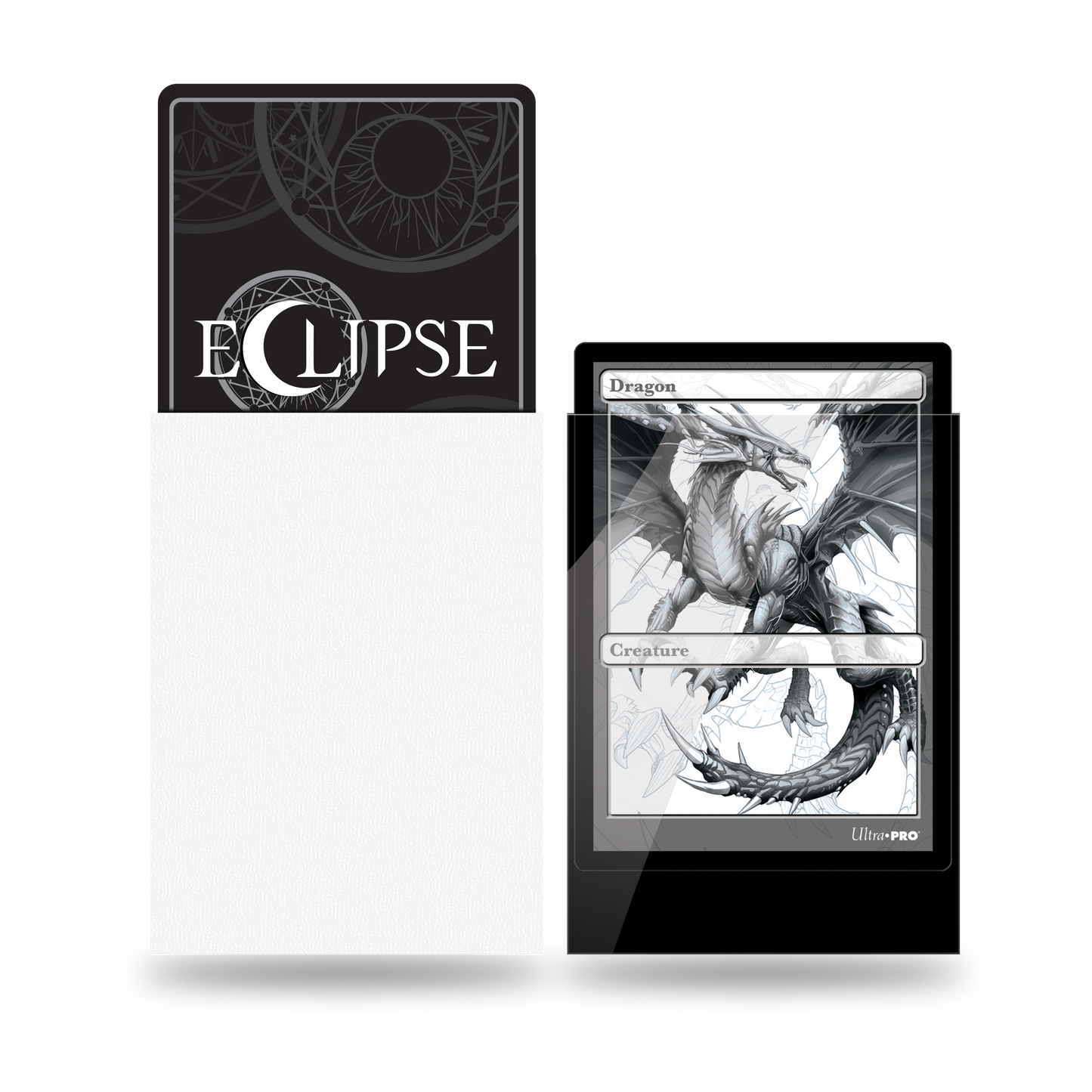 Ultra PRO: Standard 100ct Sleeves - Eclipse Gloss (Arctic White)