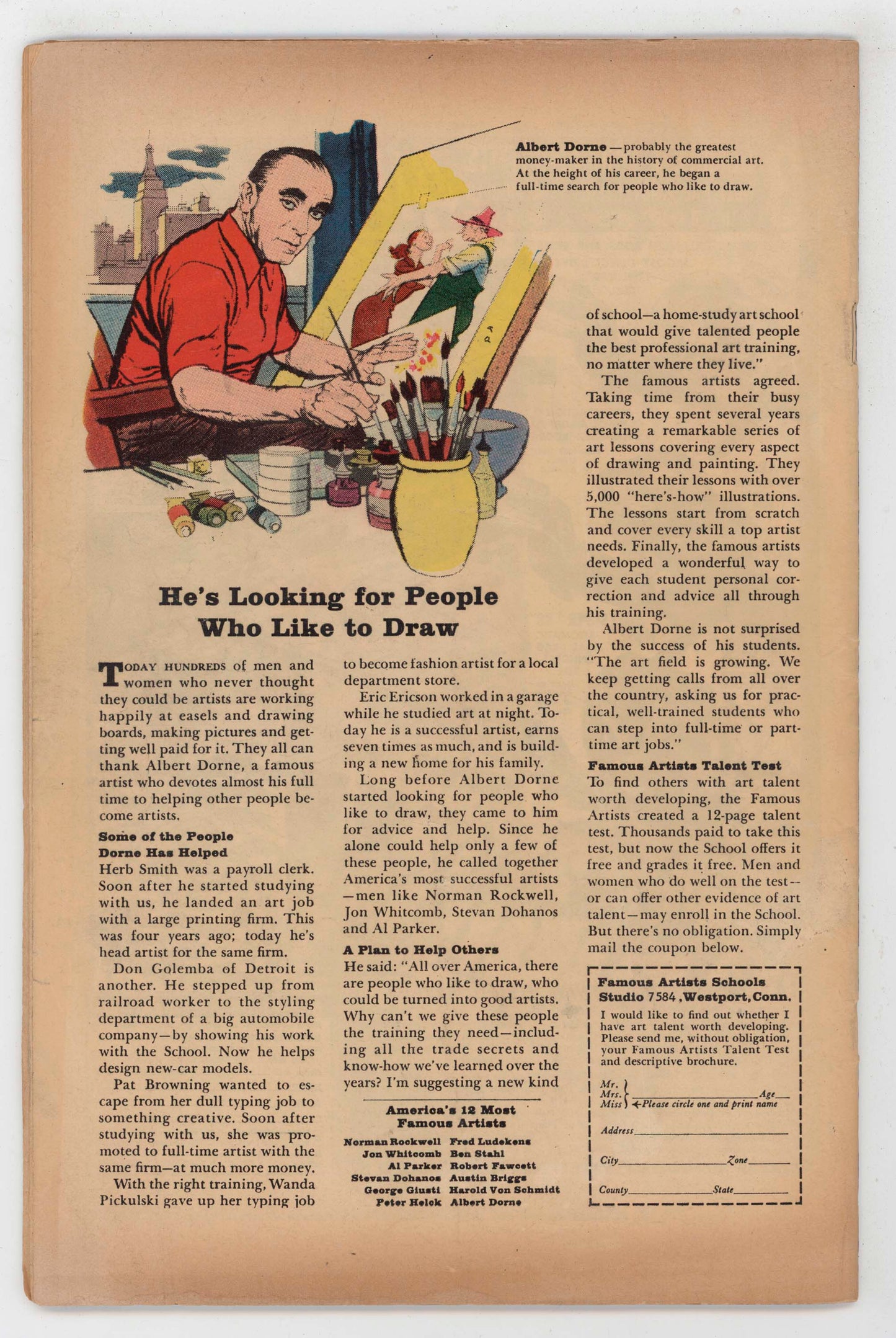 Fantastic Four 40 Marvel 1965 VG FN Jack Kirby Stan Lee Doctor Doom Daredevil