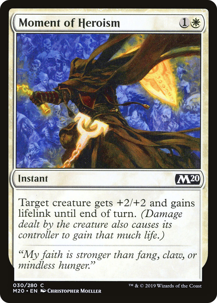Moment of Heroism (M20-030) - Core Set 2020