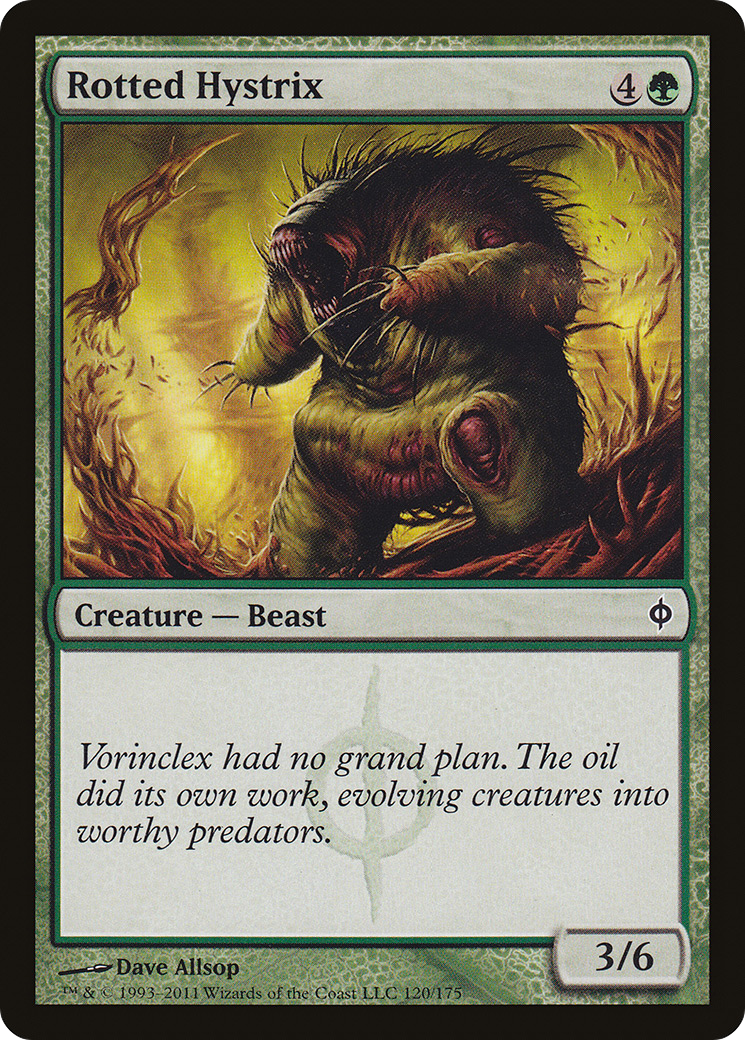 Rotted Hystrix (NPH-120) - New Phyrexia