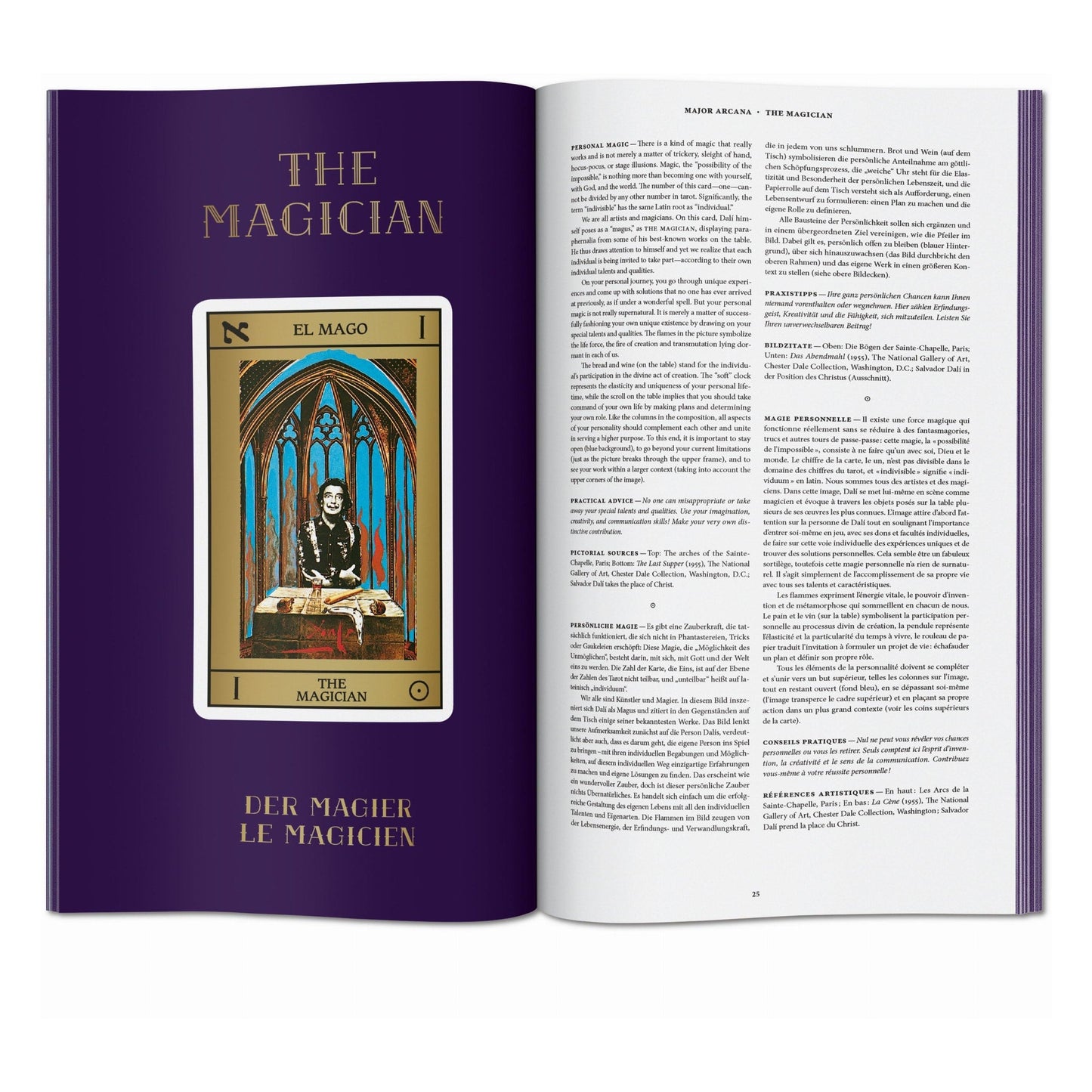 Dalí. Tarot (German, French, English)