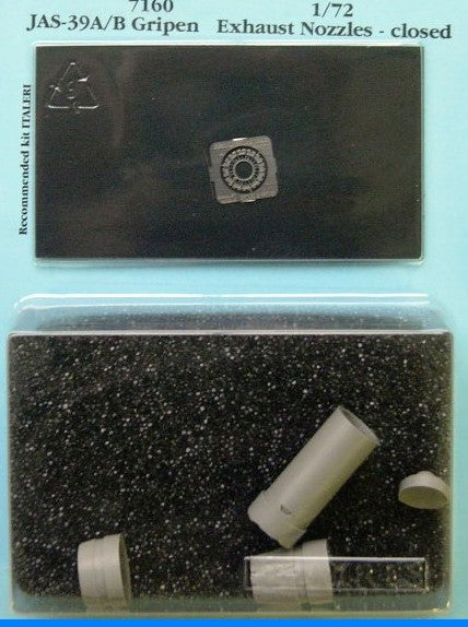 Aires 7160 1/72 JAS39A/B Gripen Exhaust Nozzles Closed For ITA