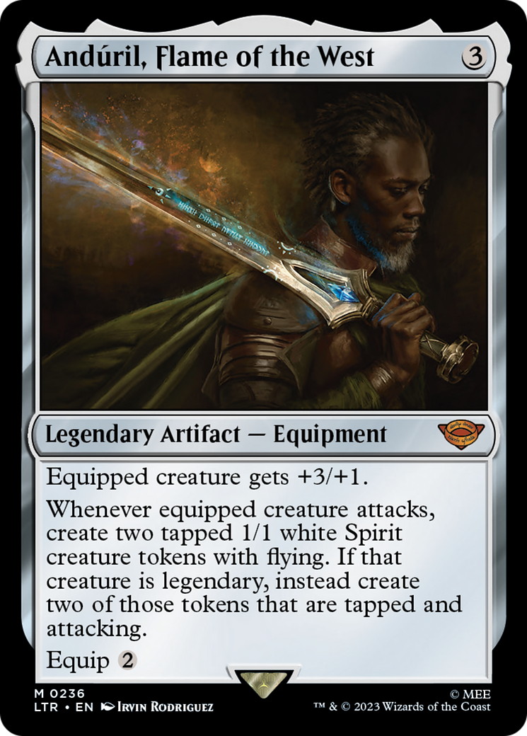 Andúril, Flame of the West (LTR-236) - The Lord of the Rings: Tales of Middle-earth