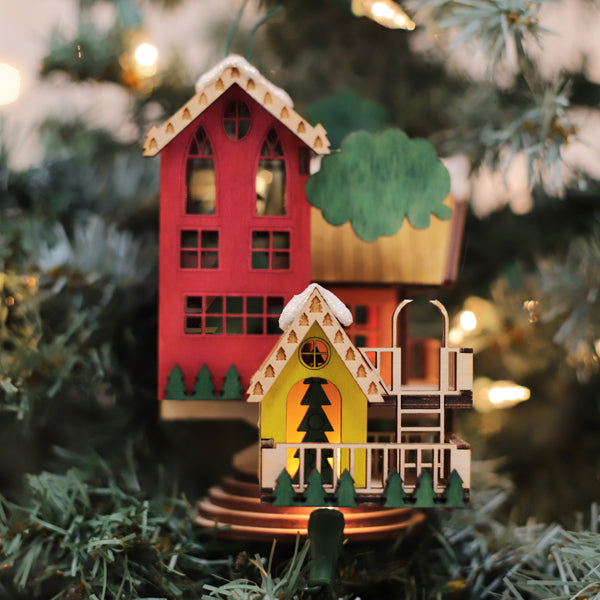 Christmas Tree House Ornament