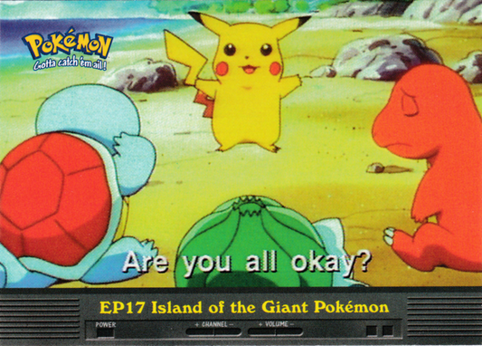 EP17 Island of the Giant Pokemon (EP17) [Topps TV Animation Edition Series 2 ]