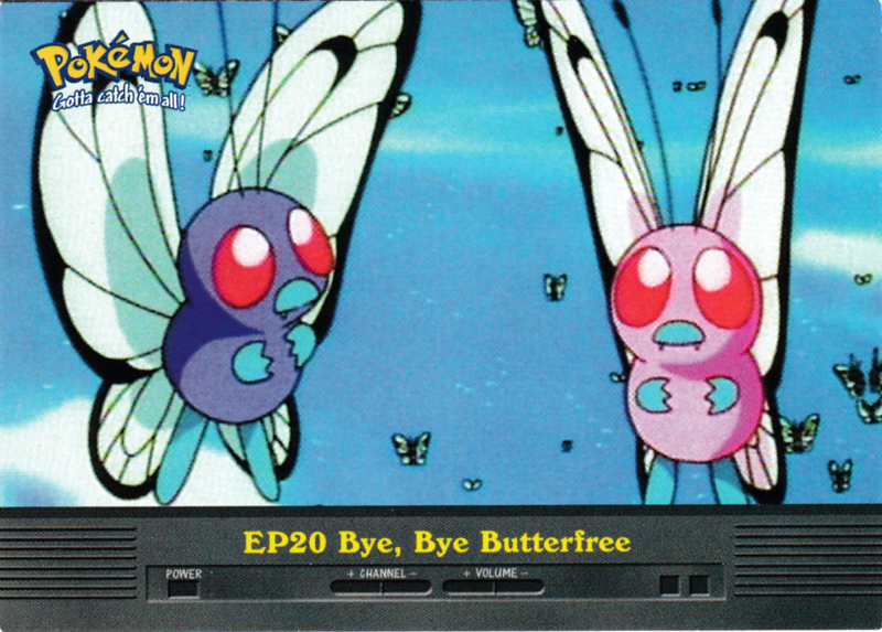 EP20 Bye, Bye Butterfree (EP20) [Topps TV Animation Edition Series 2]