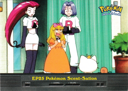 EP25 The Pokemon Scent-Sation Foil (EP25) [Topps TV Animation Edition Series 2]