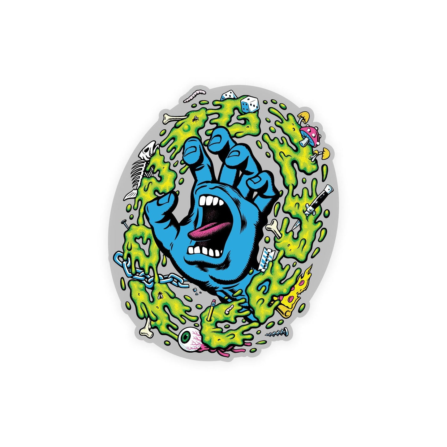 Santa Cruz Slime Scream Sticker