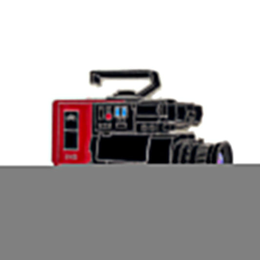 80s VHS Camera Enamel Pin