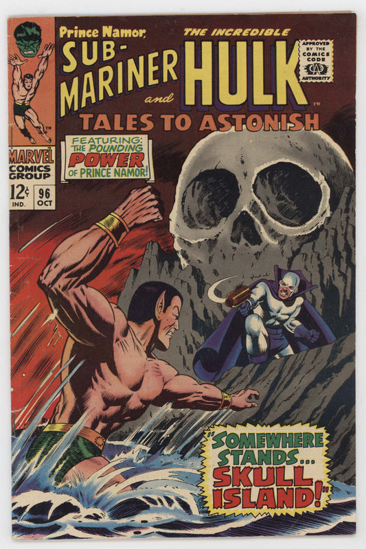 Tales To Astonish 95 Marvel 1967 FN Hulk Sub-Mariner Stan Lee Roy Thomas