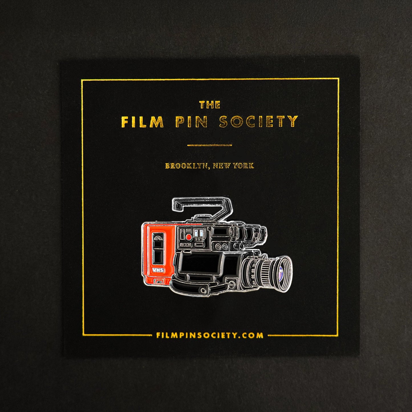 80s VHS Camera Enamel Pin