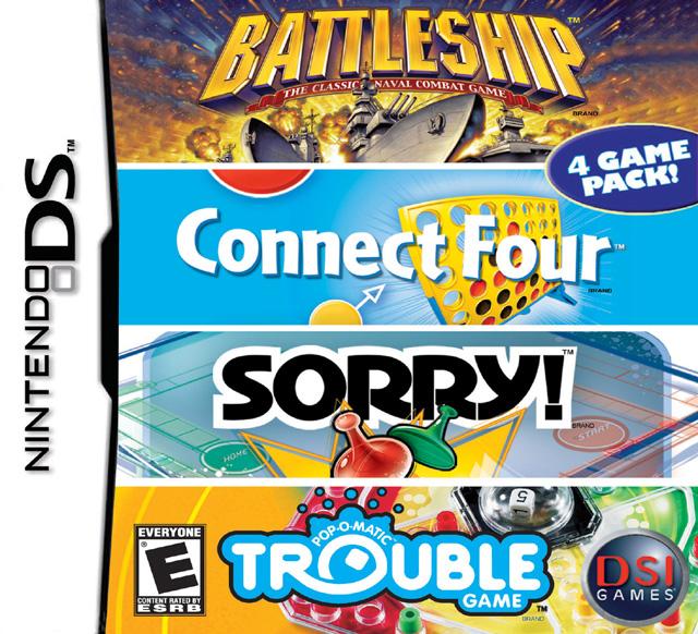 Battleship/Connect Four/Sorry/Trouble (Nintendo DS)