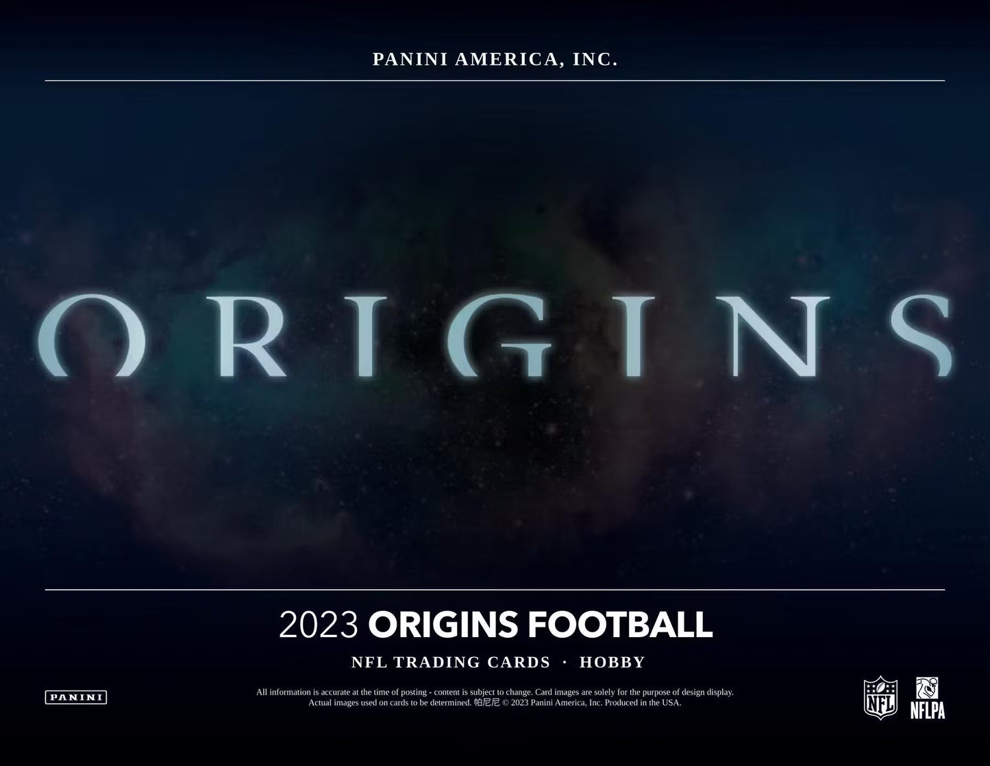 2023 Panini Origins Football Hobby Box