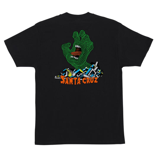 Santa Cruz Jeff Kendall Grid Hand T-Shirt