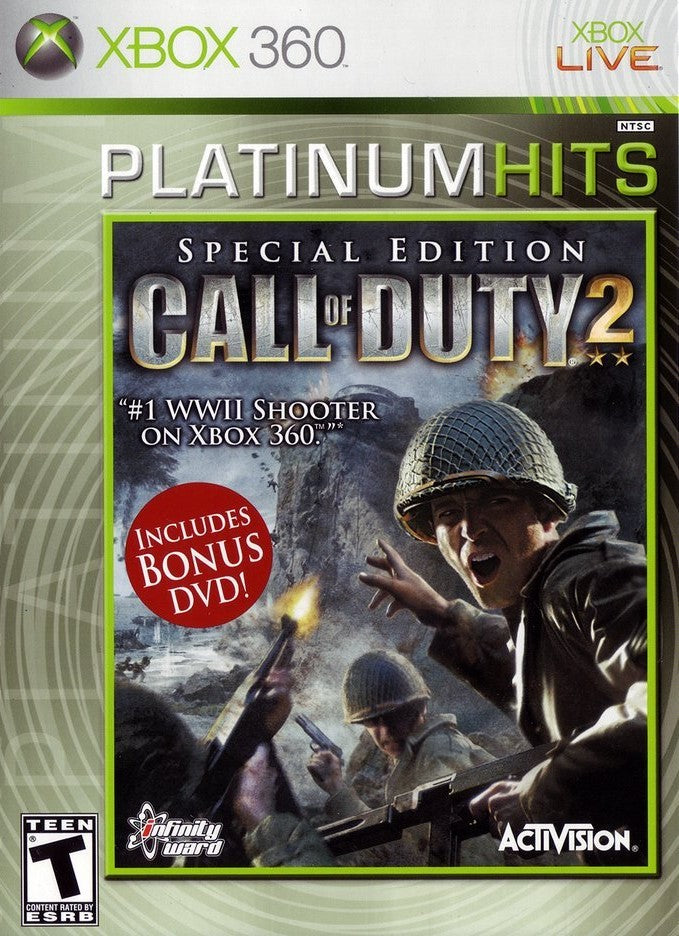 Call of Duty 2: Special Edition With Bonus DVD (Platinum Hits) (Xbox 360)