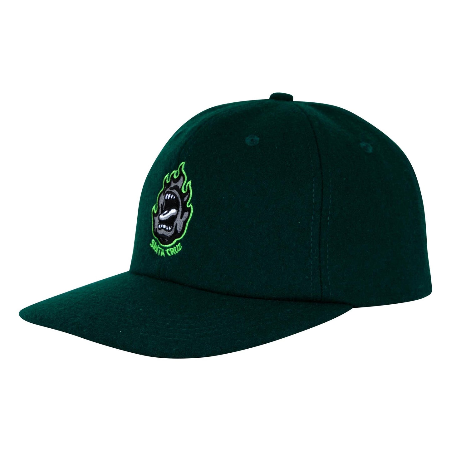 Santa Cruz Screaming Fire Unstructured Snapback Hat