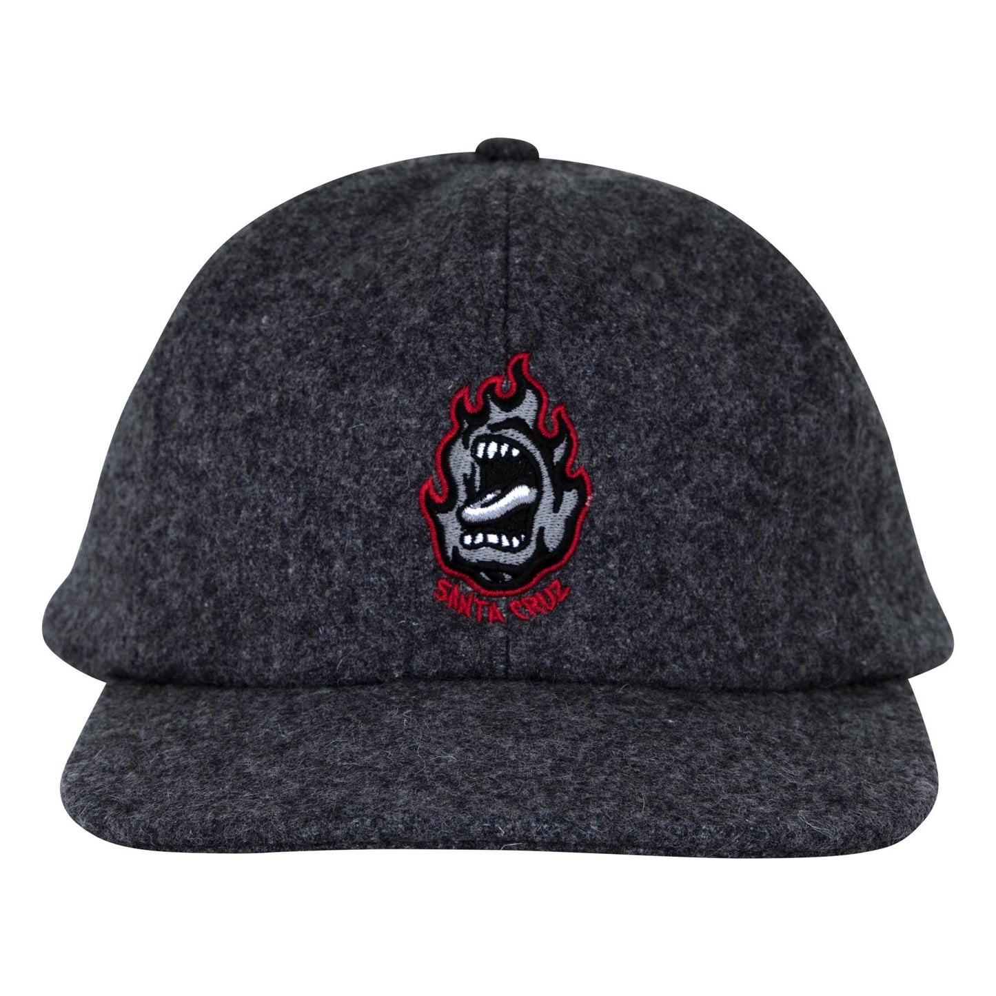 Santa Cruz Screaming Fire Unstructured Snapback Hat